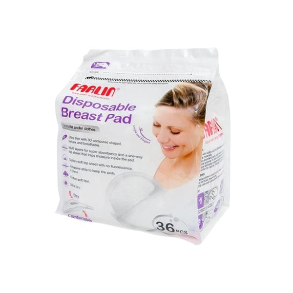 Farlin Disposable Breast Protectors Antibacterial 36 Count