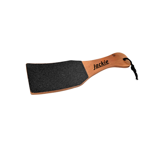 Foot File Callus Remover Double-Sided Wooden Exfoliator Jackie 1 Piece