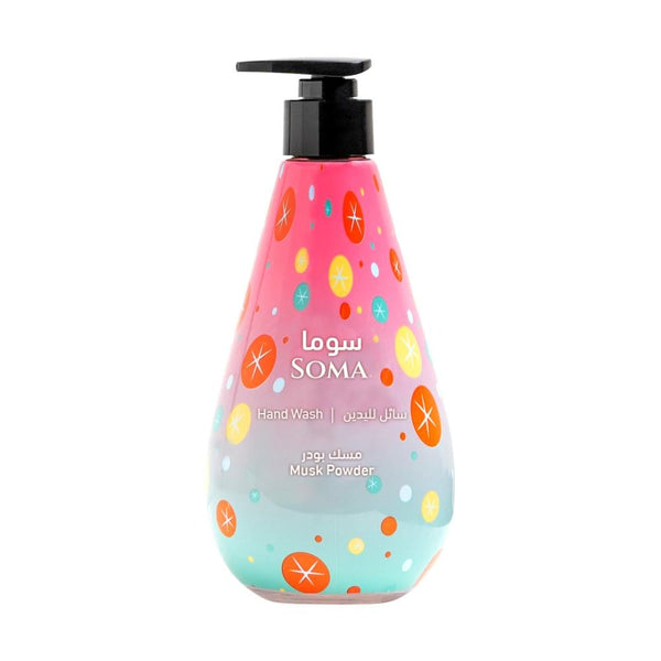 Hand Wash Liquid Musk Powder Softening Moisturising Soma 500ml