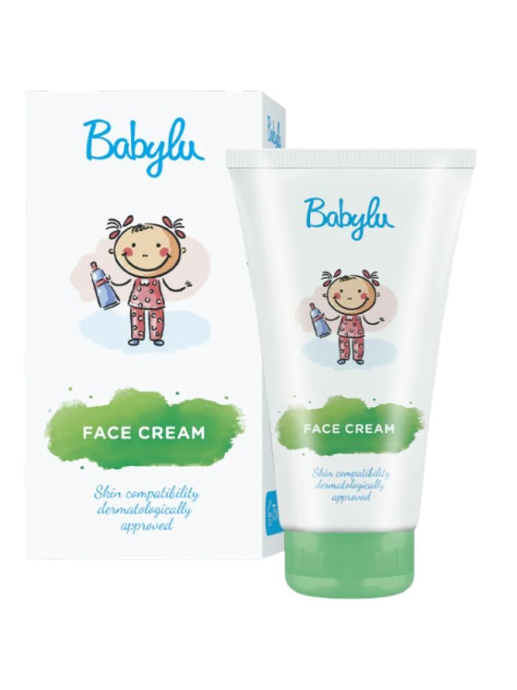 Aloe Vera Baby Face Cream Sensitive Skin Hydrating Formula Babylu 75ml