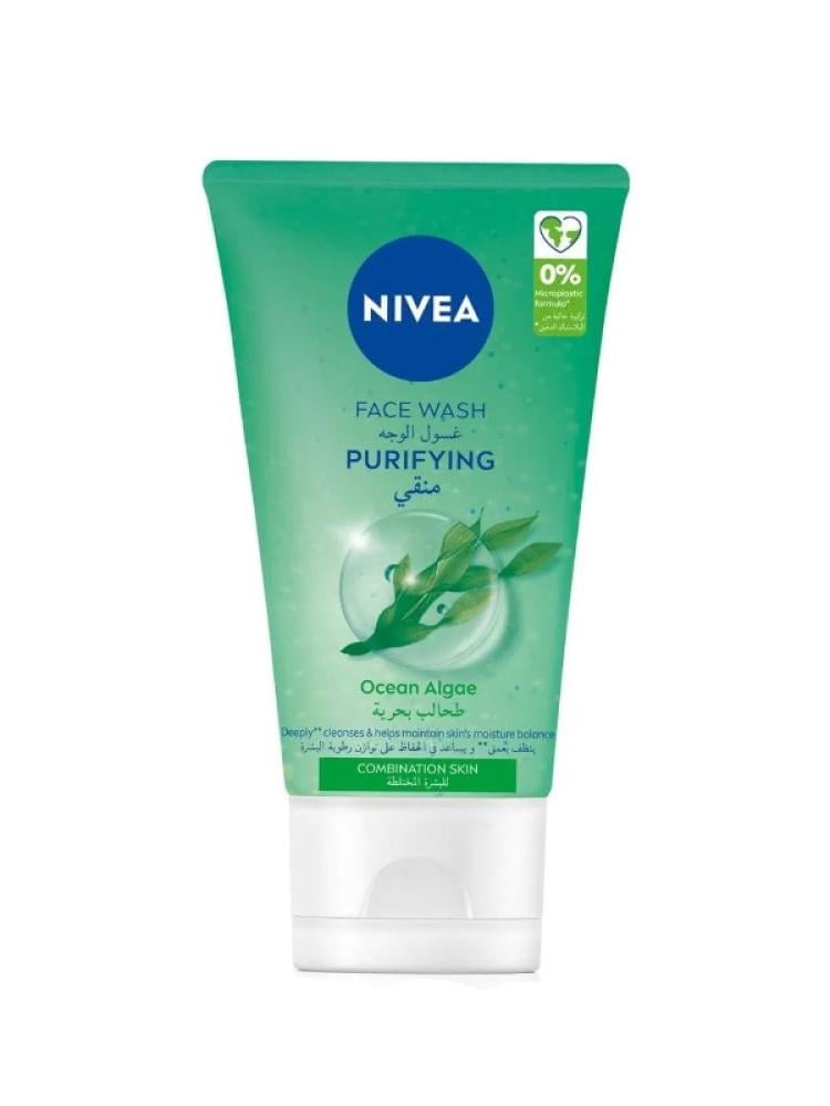 Face Wash for Oily Skin Purifying Ocean Algae Nivea 150ml