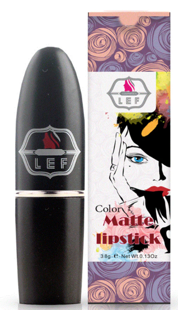 Matte Liquid Lipstick Long Lasting Creamy Finish LEF COSMETIC 03