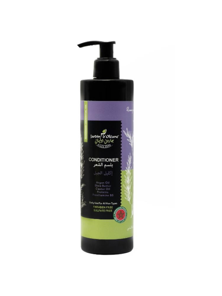 Best Hair Conditioner Rosemary Essential Oil Jardin Oleane 380ml