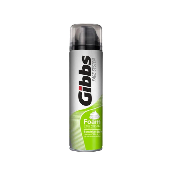 Gibbs Sensitive Shaving Foam 200ml Shaving Foam for Sensitive Skin