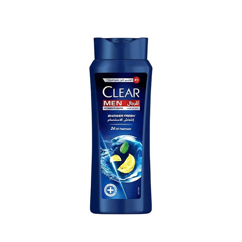 Clear Men Anti-Dandruff Shampoo with Lemon Mint & Vitamin B3, 600ml