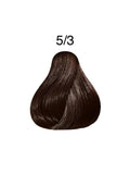 Get Better Hair Color Kit - Light Golden Brown 5/3, Ammonia-Free & Gray Coverage
