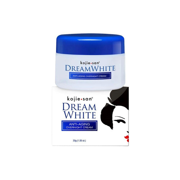 Kojie.san Dream White Night Cream, Kojic Acid, Anti-Wrinkle, 30g