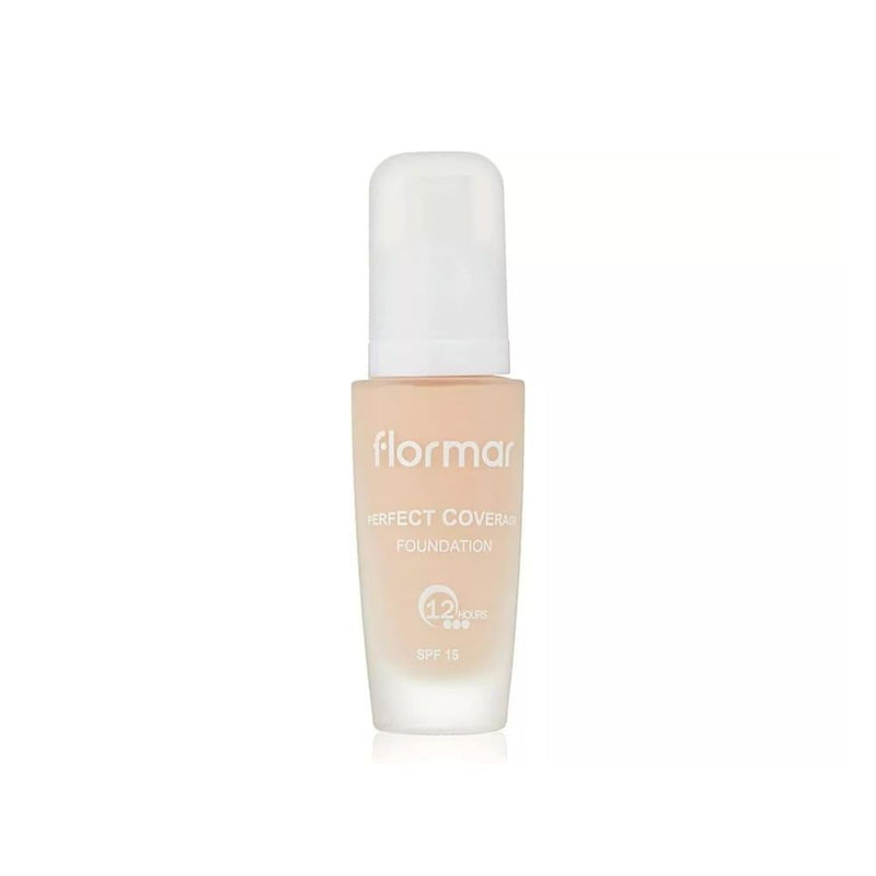 Best Full Coverage Foundation 105 Porcelain Ivory Flormar 30ml