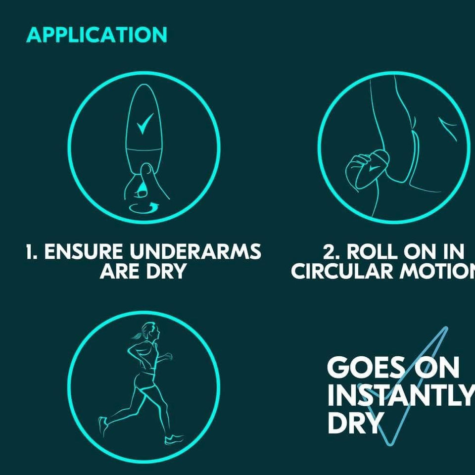 Rexona Shower Fresh Roll On Deodorant for Women-Sensitive Skin-72hr Protection 50ml