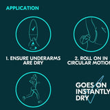 Rexona Shower Fresh Roll On Deodorant for Women-Sensitive Skin-72hr Protection 50ml