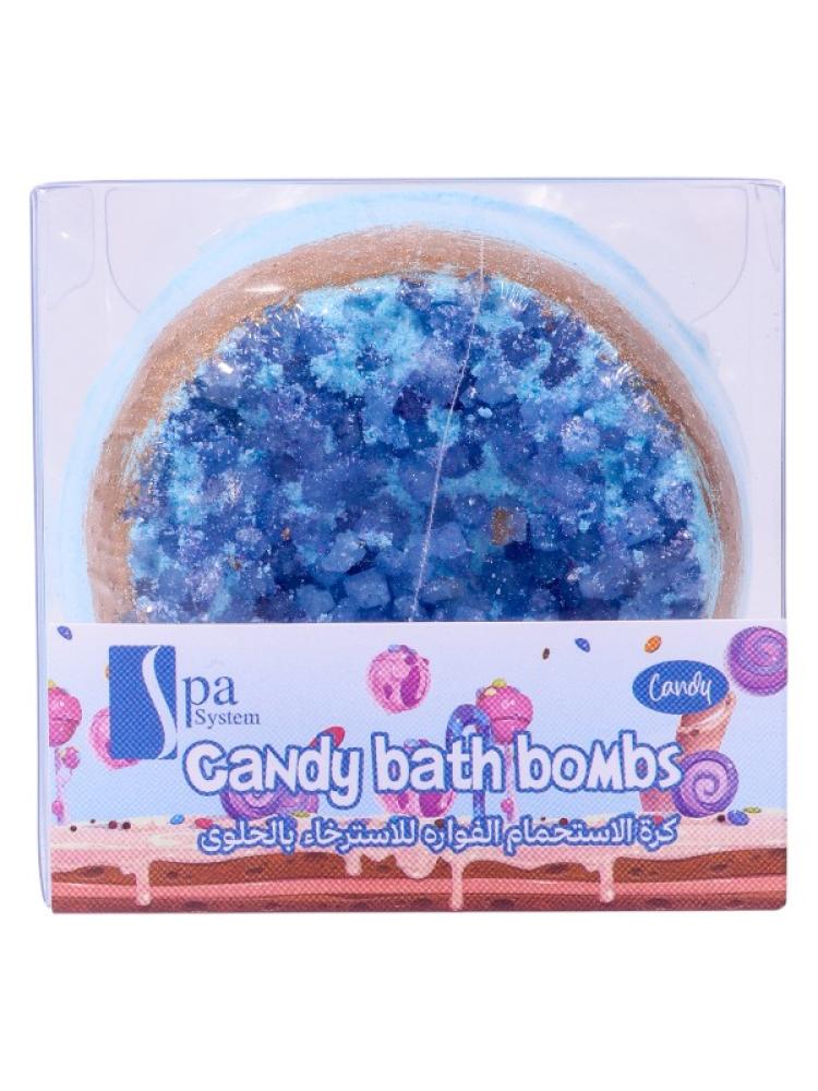 Spa System Almond Oil Lavender Bath Bomb 150g