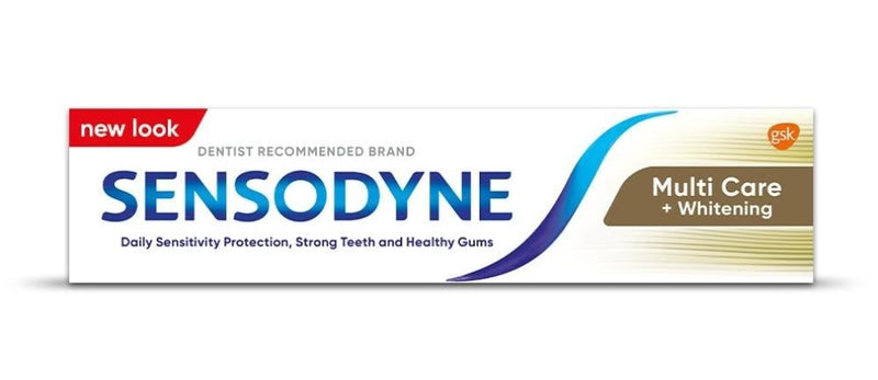 Best Whitening Toothpaste for Sensitive Teeth Multi Care Sensodyne 50ml
