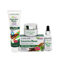 Best Men's Skin Care Kit Licorice Brightening Careline 4-Piece Set