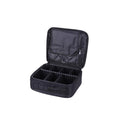 Salon System Cosmetic Bag with Dividers - Black
