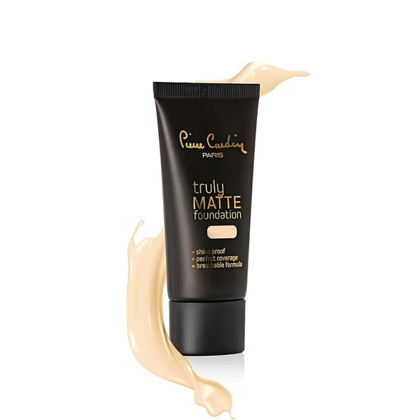 Pierre Cardin Truly Matte Foundation, 965 Light, Buildable Coverage for Oily Skin