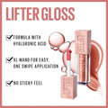 Maybelline Lifter Gloss Lip Gloss 007 Amber with Hyaluronic Acid