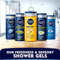 Best Men's Shower Gel Power 24h Fresh Effect Exfoliating Nivea Men 500ml
