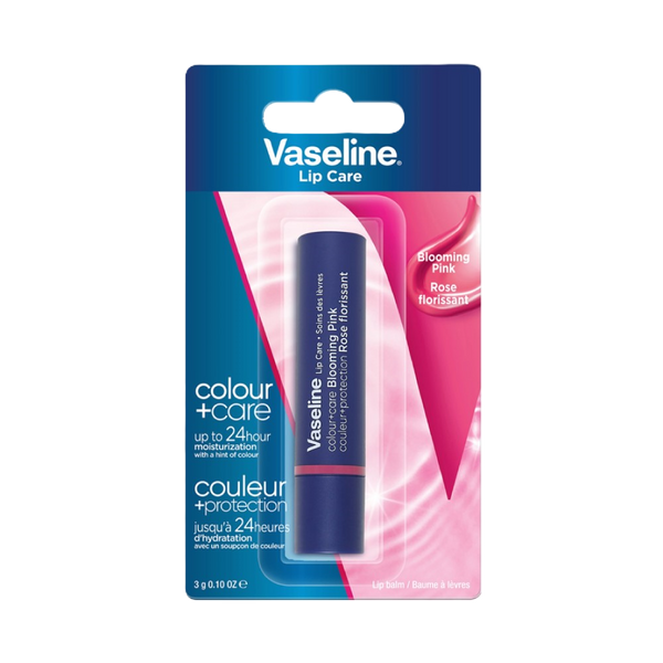 Best Sheer Tinted Lip Balm Colour + Care Blooming Pink Hydrating 3g