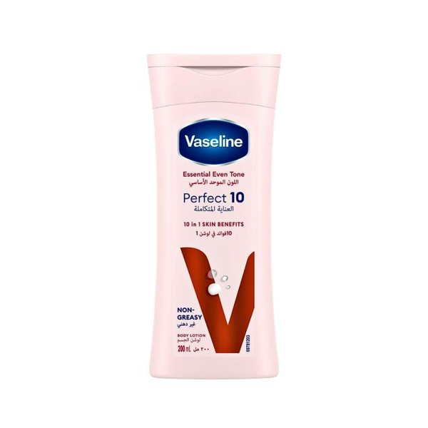 Vaseline Body Lotion Perfect 10 Multi-Benefit Formula 200ml
