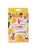 Brightening Collagen Face Mask with Vitamin C by Spa System, 5 x 28ml