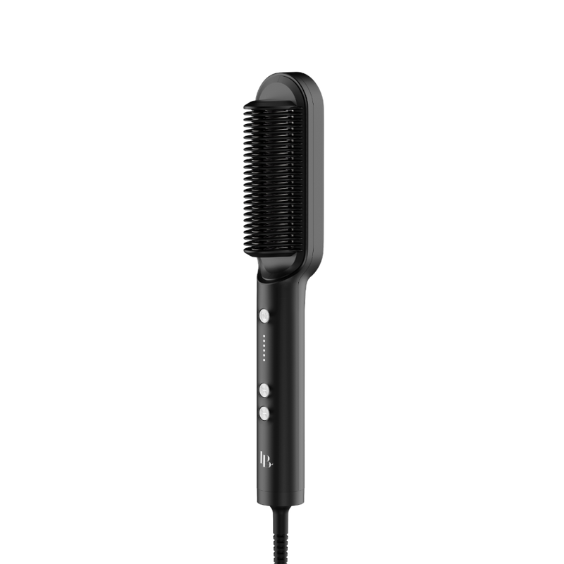 Top Rated Hair Straightening Brush Ceramic Heat Styling LA BELLE 1 Piece