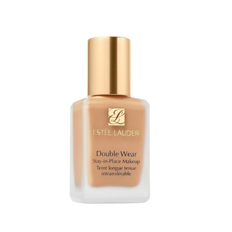 Estee Lauder Double Wear Foundation, Full Coverage, Matte Finish, 1W1 Bone, SPF 10