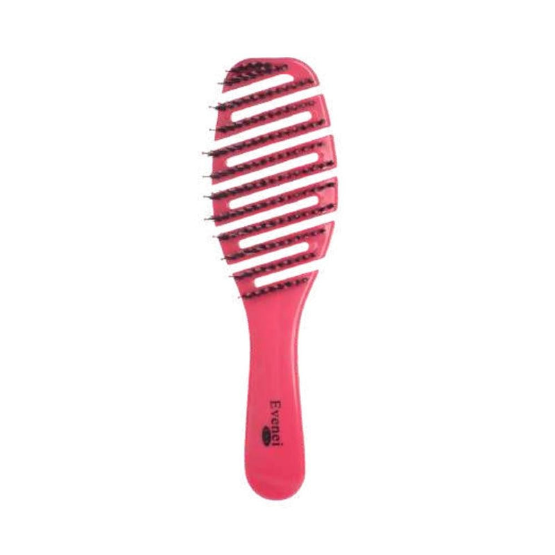 Evenei Detangling Hairbrush EV8005 Non-Slip Handle Multi-Color