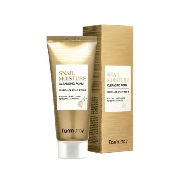 Farm Stay Snail Foaming Cleanser, Deep Cleansing Face Wash, 100ml