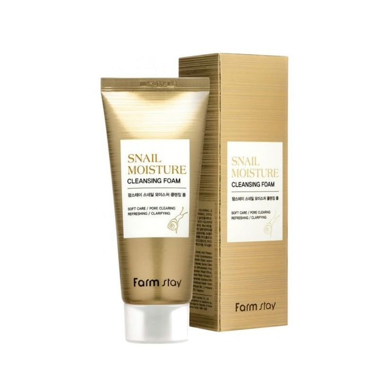 Farm Stay Snail Foaming Cleanser, Deep Cleansing Face Wash, 100ml
