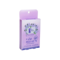 Spa System Lavender Pedicure Set 4-Piece Foot Care Kit Exfoliating