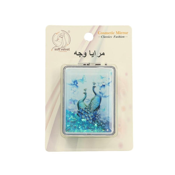 Makeup Face Mirrors 5035C Magnifying Compact Soft Velvet