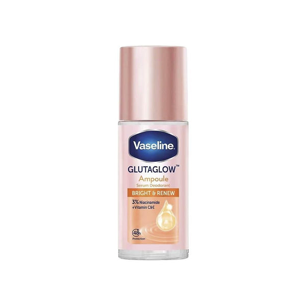 GlutaGlow Ampoule Serum Roll-On Deodorant Bright & Renew Vaseline 45ml