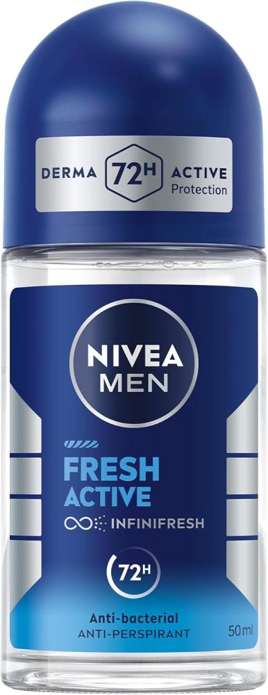 Fresh Sugar Roll On Deodorant Active Men Anti-Perspirant Nivea 50ml