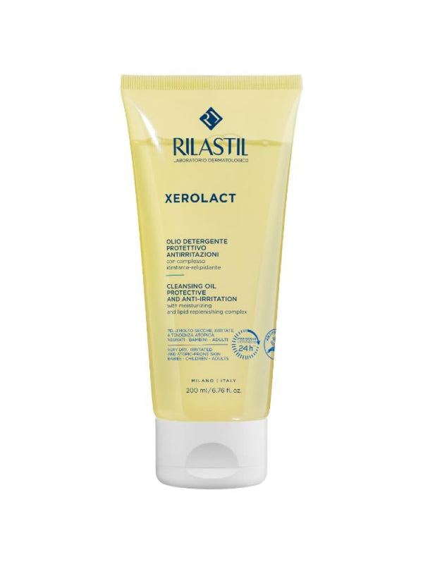 Top Rated Cleansing Oil Moisturizing for Dry Skin Rilastil Xerolact 200ml