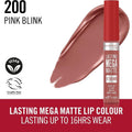 Matte Liquid Lipstick Long-Lasting Pink Blink Rimmel London 7.4ml