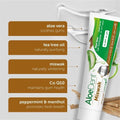 Aloedent Natural Toothpaste with Miswak Extract, 100ml