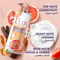 Best Smelling Body Wash Revitalising Grapefruit Zest Lux 700ml