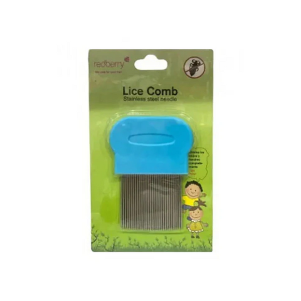 Nesmat Stainless Steel Hair Lice Comb Fine Tooth Rust-Resistant