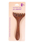 Spa System B155 Wooden Massage Tool for Scalp & Body