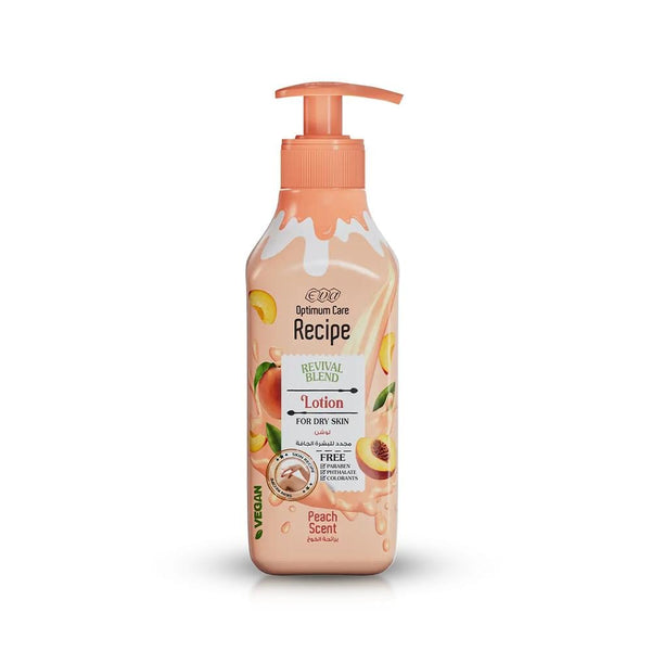 Body Lotion for Dry Skin Renewing Peach Scent Eva 370ml