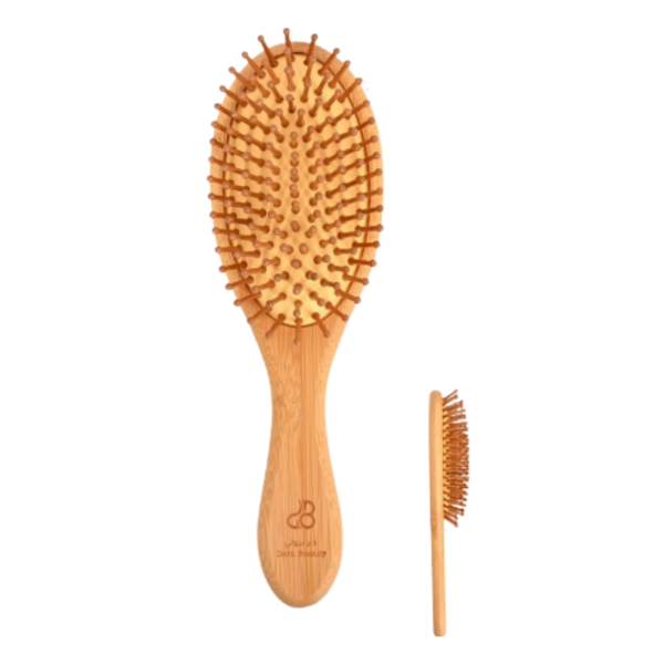 Bamboo Pin Hairbrush Eco-Friendly Detangling Scalp Health Dar Beauty 310