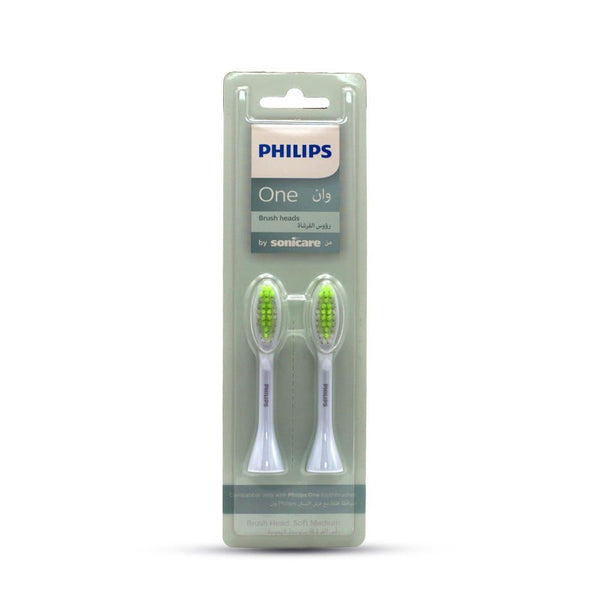 Sonicare Toothbrush Heads Comparison Philips One White 2-Pack