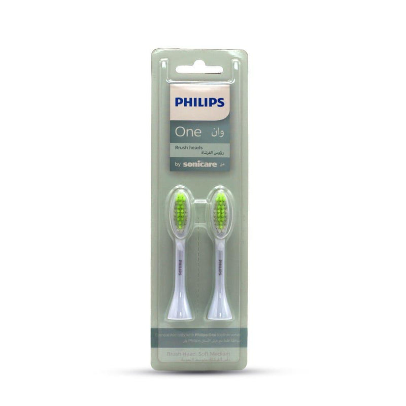 Sonicare Toothbrush Heads Comparison Philips One White 2-Pack