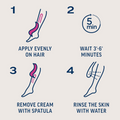 Veet Hair Removal Cream Pure Dry Skin Legs & Body 100g