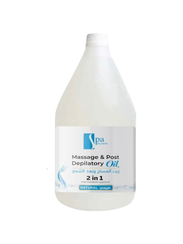 Spa System 2-in-1 Massage & After-Wax Oil, 1 Gallon