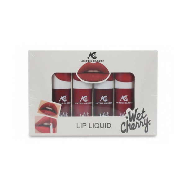 Matte Liquid Lipstick Set 12 Shades Creamy Long-Lasting Amytis Garden