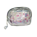 Clear Makeup Bag Set Travel Organizer Transparent Design 3Q Beauty 2 Pieces