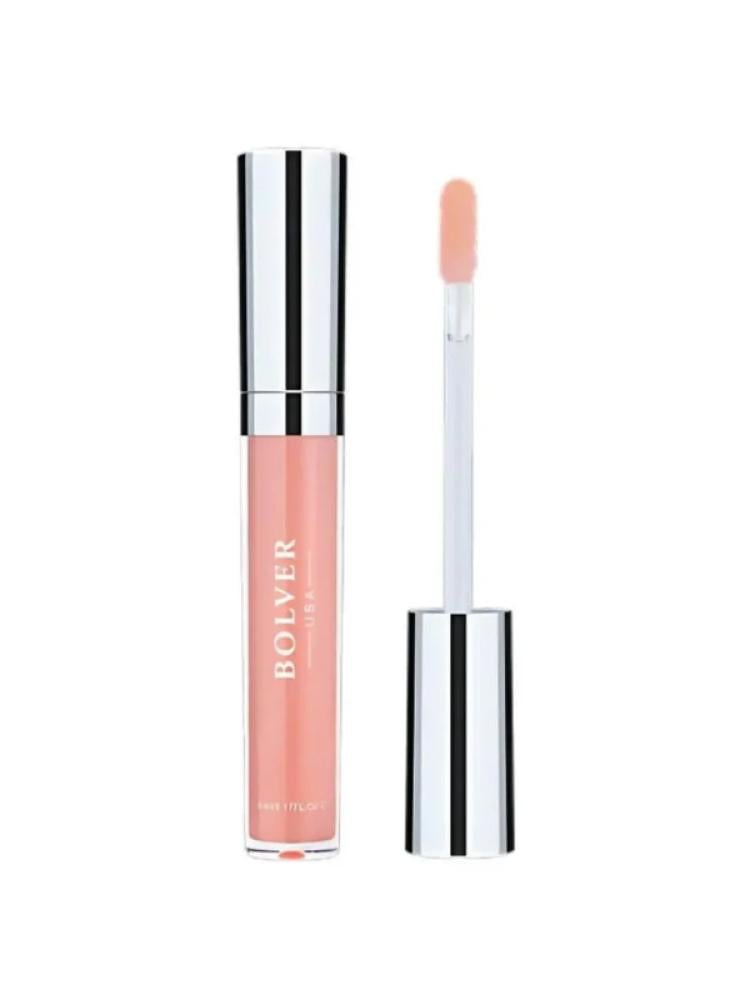 Pink Lip Gloss Liquid Non-Sticky Hydrating BOLVER 002 5ml