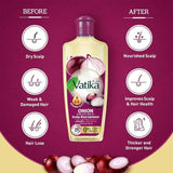 Vatika Onion Nourishing Hair Oil for Hair Growth & Strength 300ml