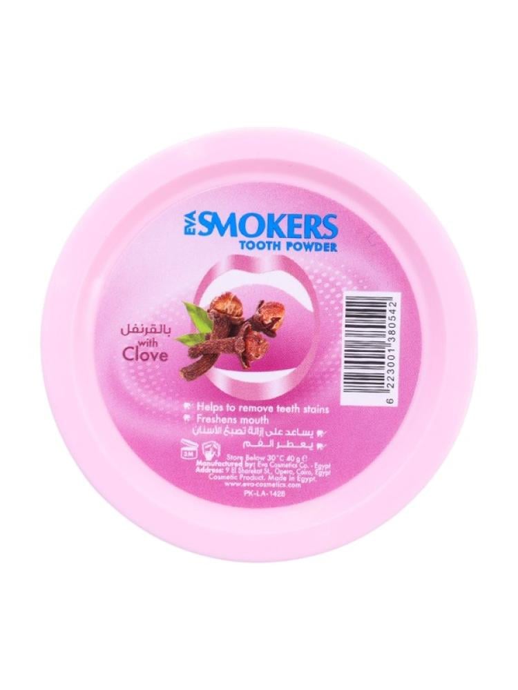 Eva Toothpaste Powder for Smokers with Clove Oil, 40g